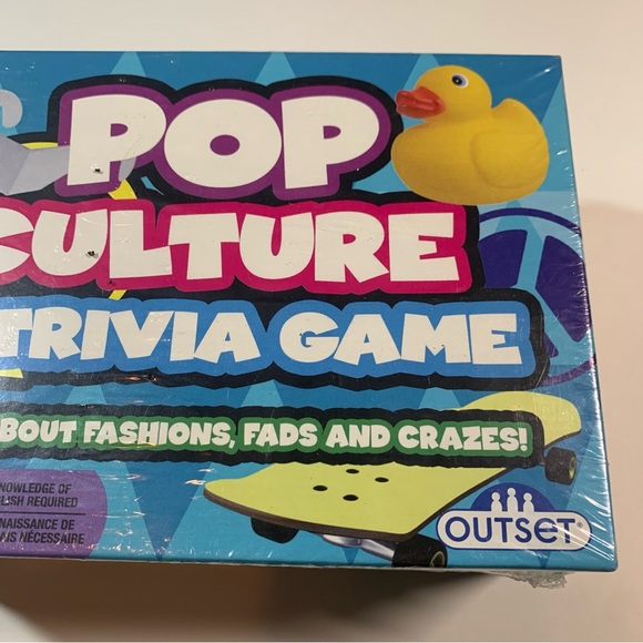 NIB Outset pop Culture Trivia game - Picture 3 of 7